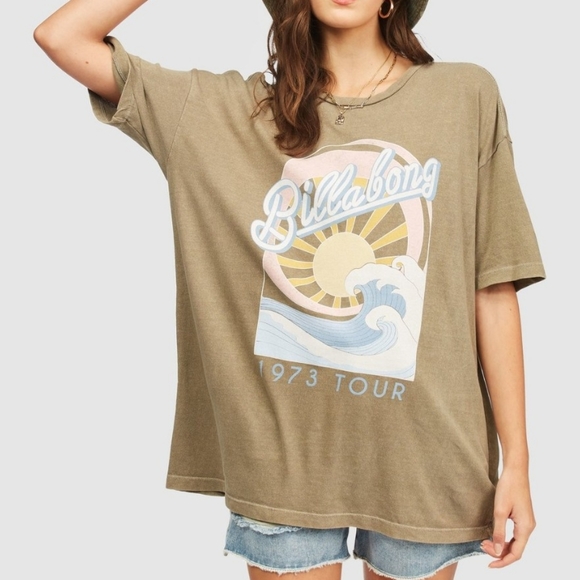 Billabong Tops - Billabong Stay Wavy Baby T-Shirt